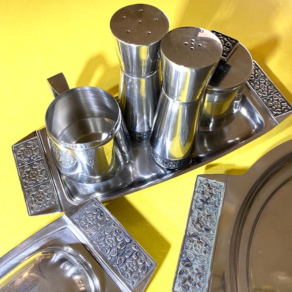 1970s Velvet Stainless Steel by Stanley Roberts - Picture 4 of 13